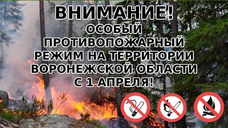 Особый противопожарный режим.