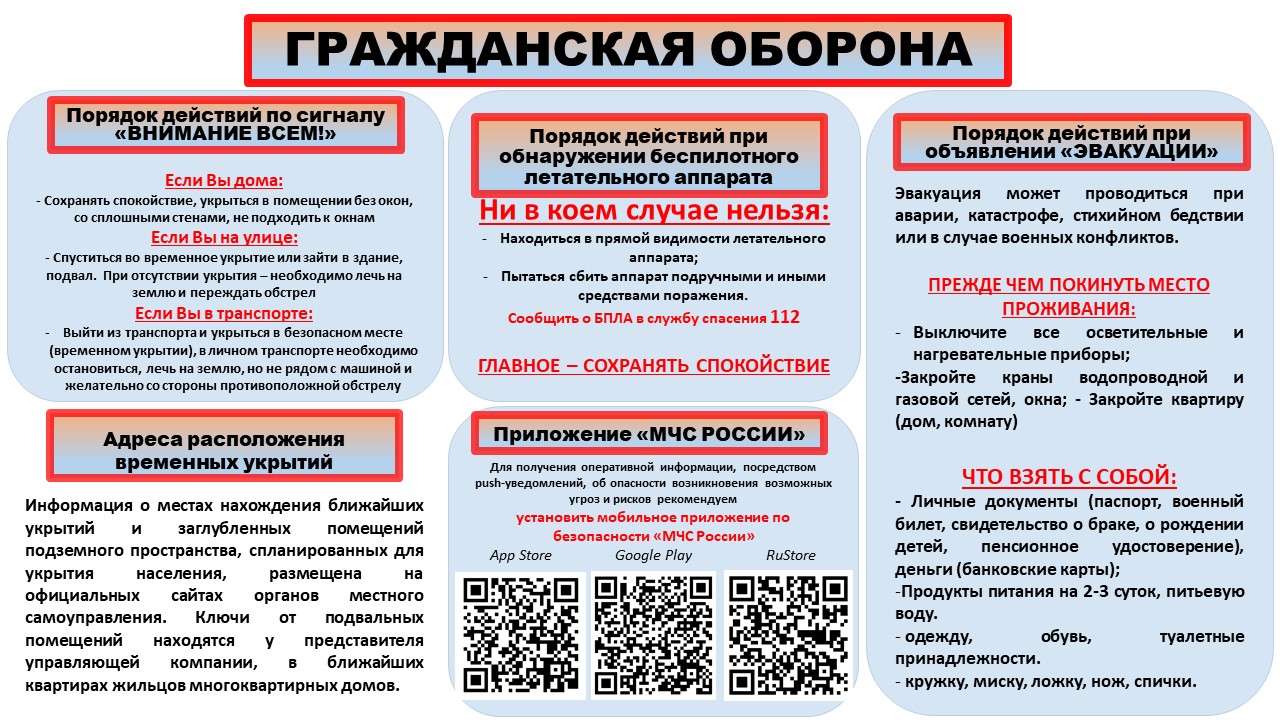 Гражданская оборона.